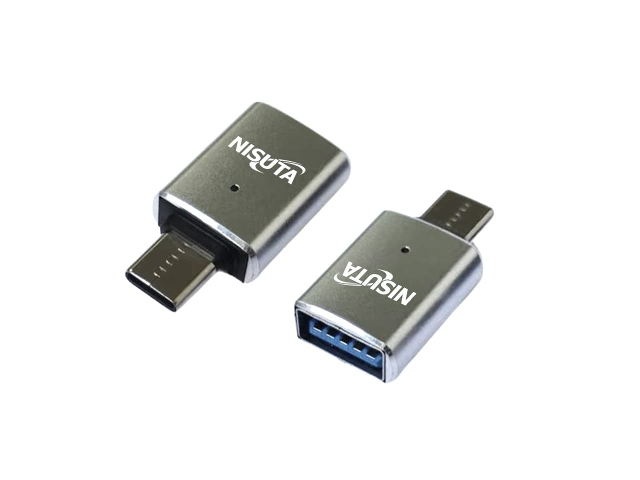 Adaptador USB C 3.0 macho a USB hembra · Nisuta · Adaptadores