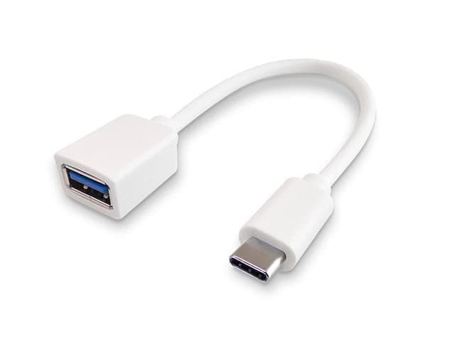 Cable USB 3.1 tipo C a USB 3.0 AF de 0.15m