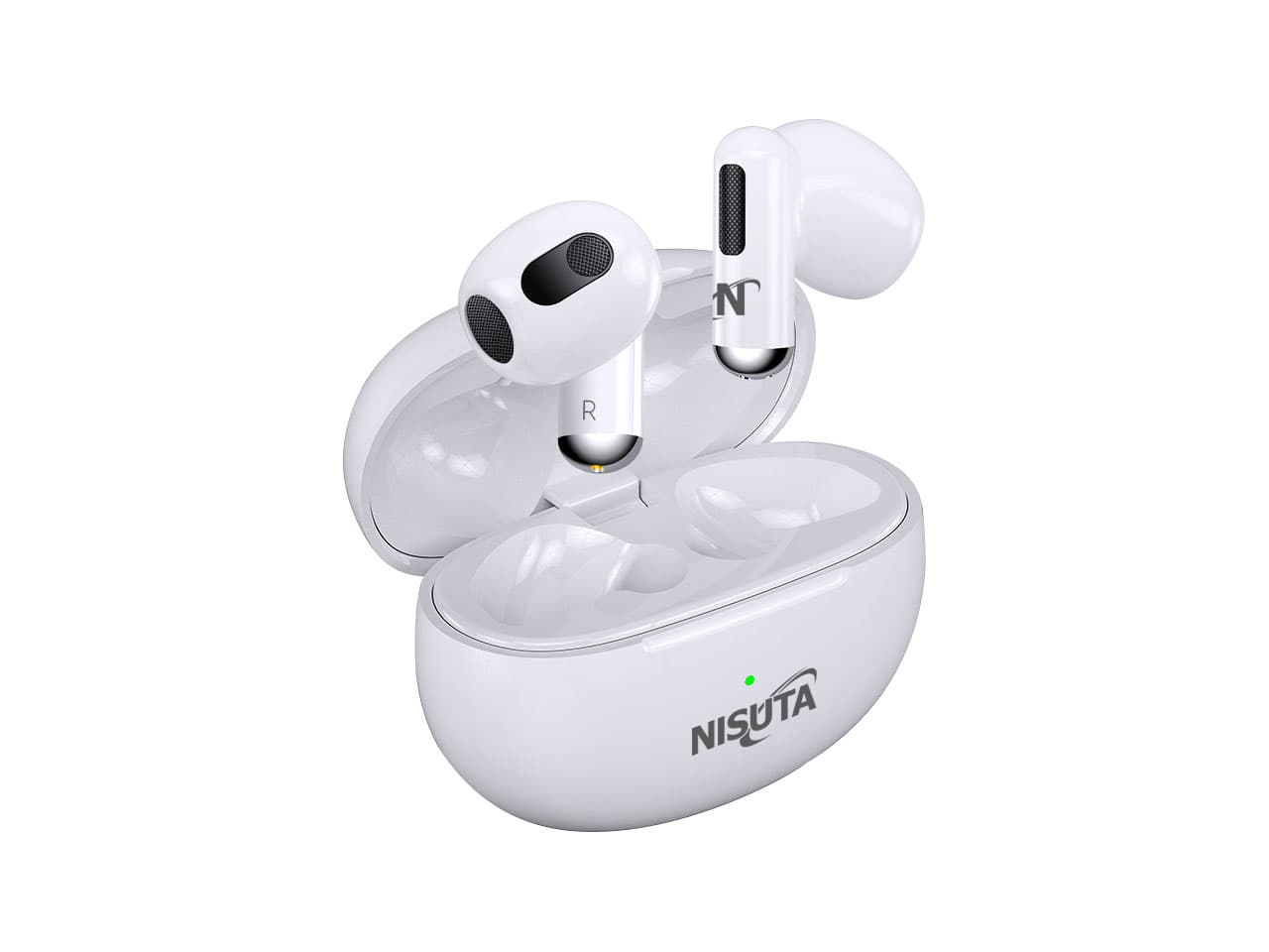 Auricular Bluetooth Earbuds con cajita recargable · Nisuta · Bluetooth