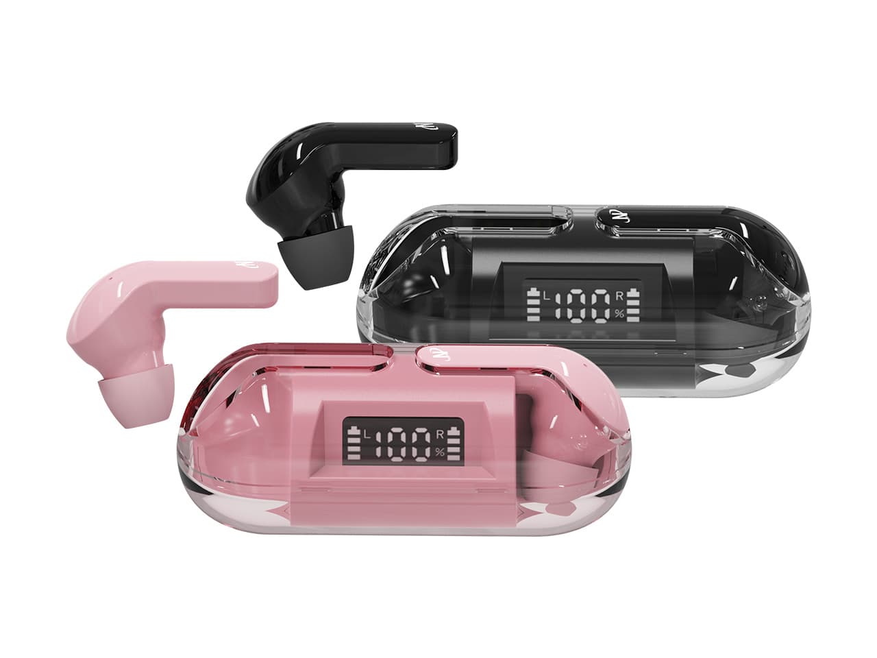 Auricular Bluetooth Earbuds con cajita recargable · Nisuta · Bluetooth