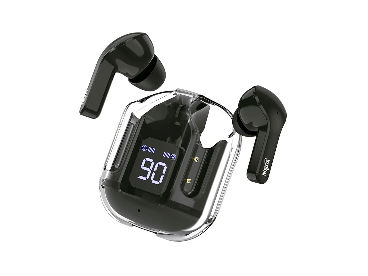 Auricular Bluetooth Earbuds con cajita recargable · Nisuta · Bluetooth