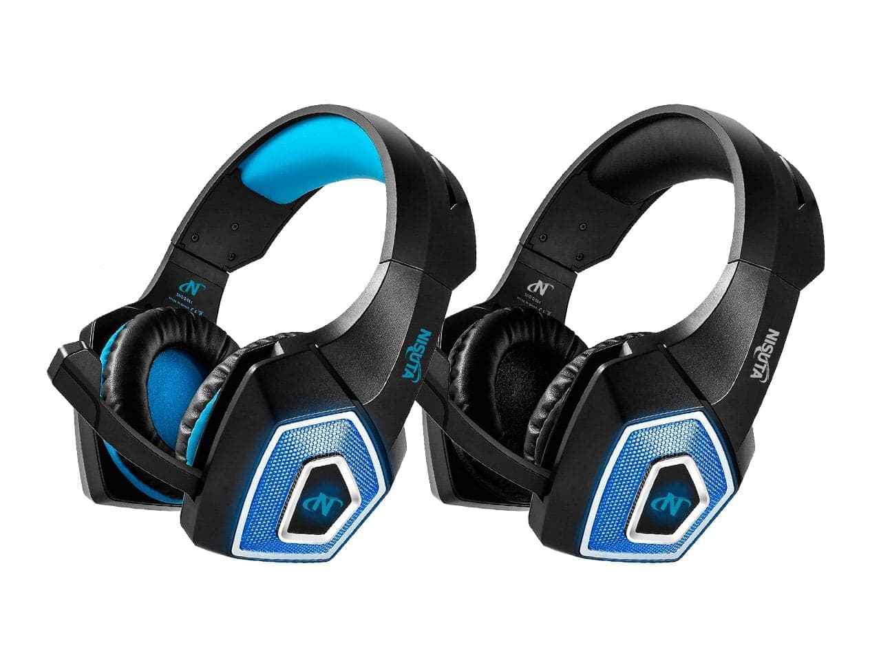 Auricular gaming PS4 con leds vincha con microfono hurricane