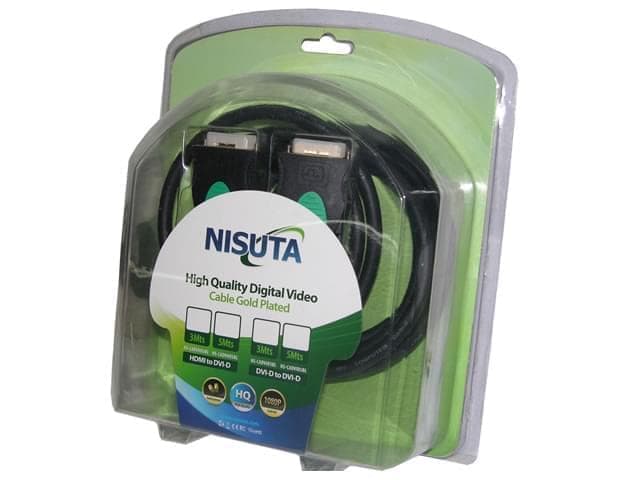 Cable DVI-D 5M dorado