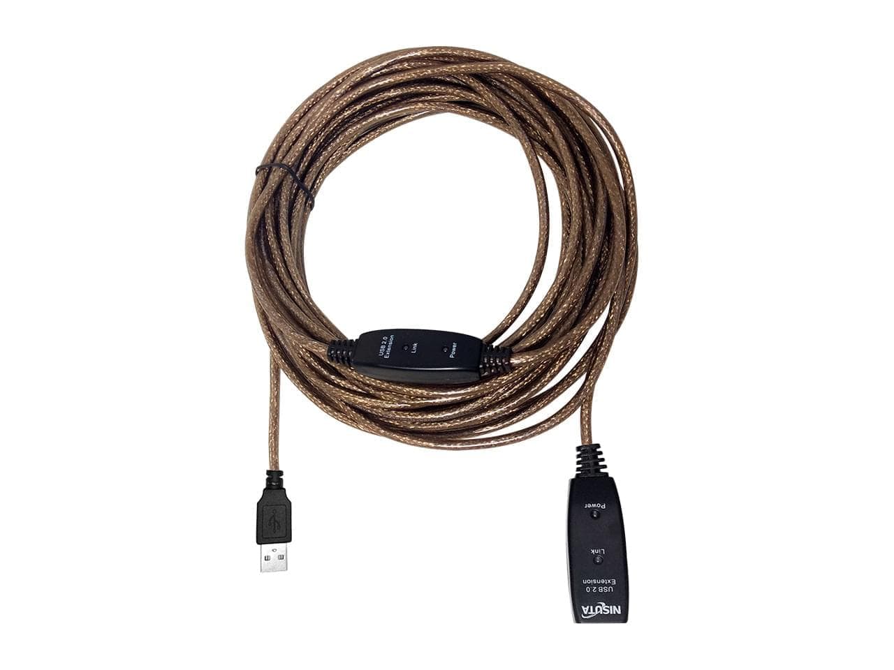 Cable alargue USB 2.0 amplificado 25m