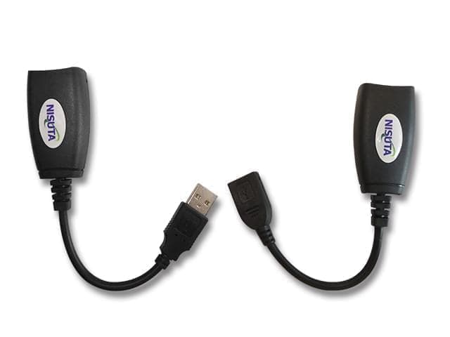 Extensor USB amplificado por UTP hasta 45M