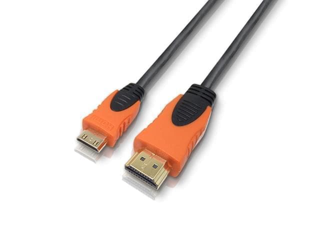 Cable HDMI a mini HDMI 1.5m 1.4v 4K