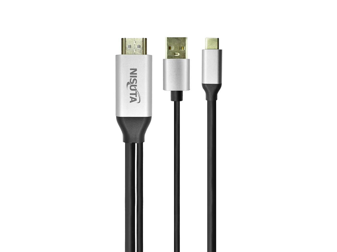 Cable HDMI a monitor USB C de 1m