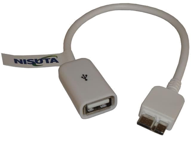 Cable micro USB B 3.0 con funcion OTG · Nisuta · General