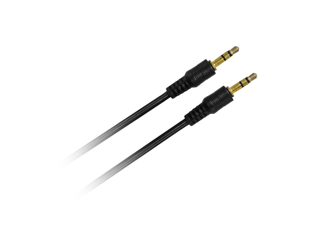 Cable audio 3.5 stereo M-M 1,8m · Nisuta · General