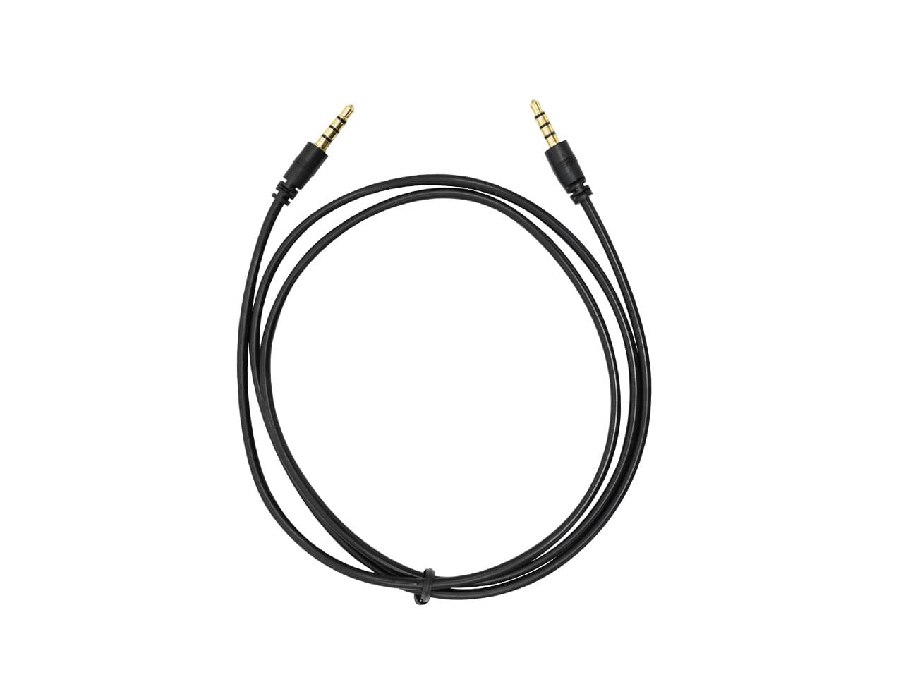 Cable de audio stereo 3.5mm de 4 secciones de 1m