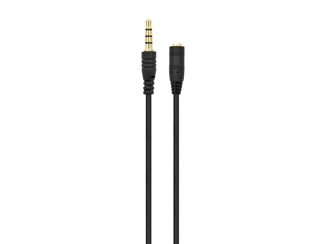 Cable de audio alargue stereo 3.5mm de 4 secciones de 1m