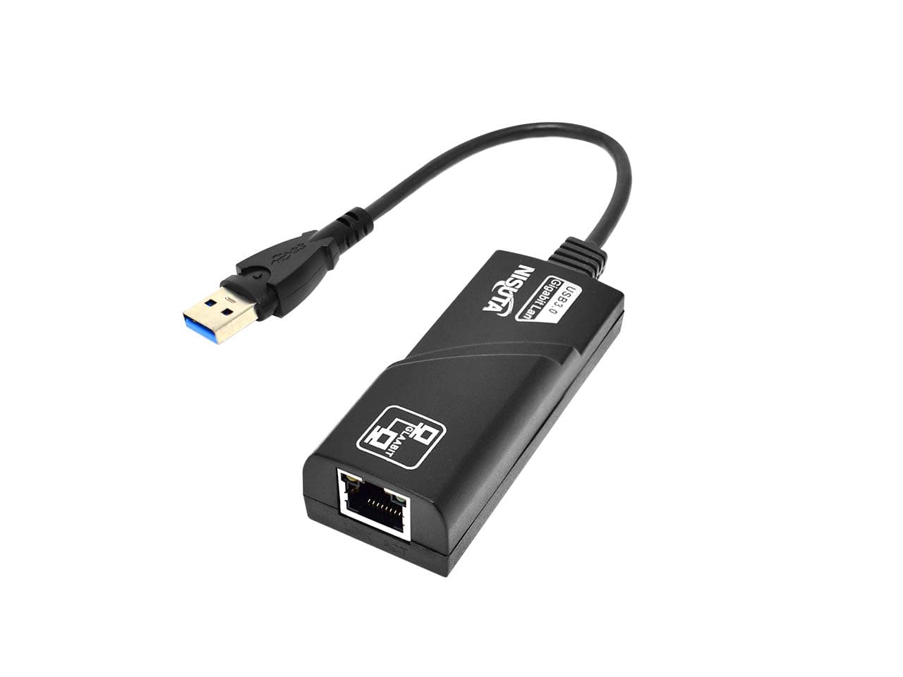 Conversor USB 3.0 a red Gigabit 10/100/1000Mbps