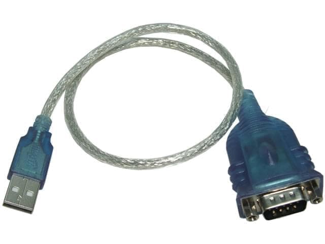 Conversor USB a Serie RS232 conector DB9 macho