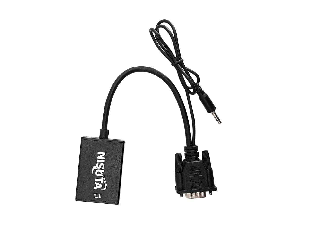 Conversor VGA + audio 3.5mm a HDMI 1080P con cable · Nisuta · Video