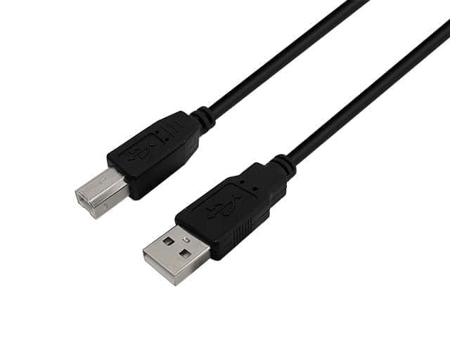 CABLE USB 2.0 AM-BM de 1,8 MTS
