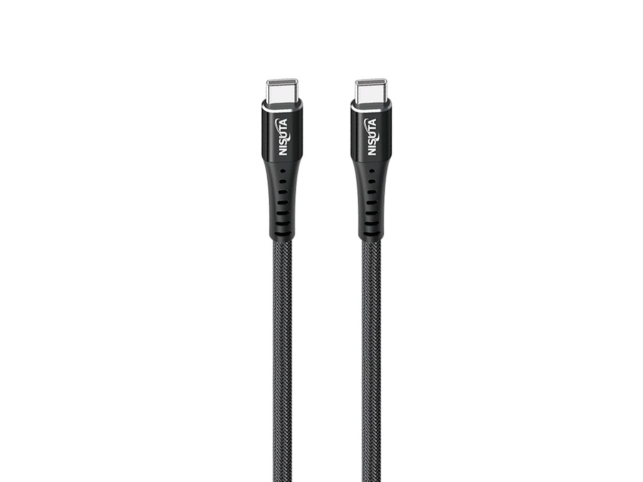 Cable USB C a C mallado de 1m · Nisuta · Cables