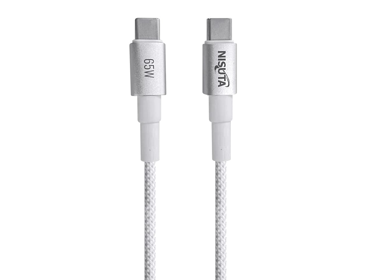 Cable USB C a USB C de 1m soporta carga PD 65W · Nisuta · Cables