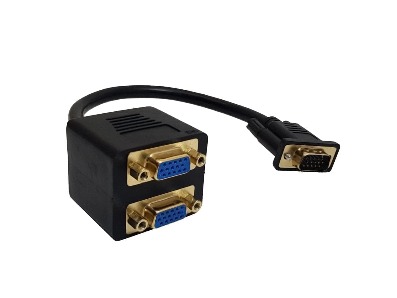 Cable VGA macho a 2 VGA hembra para dividir la senal