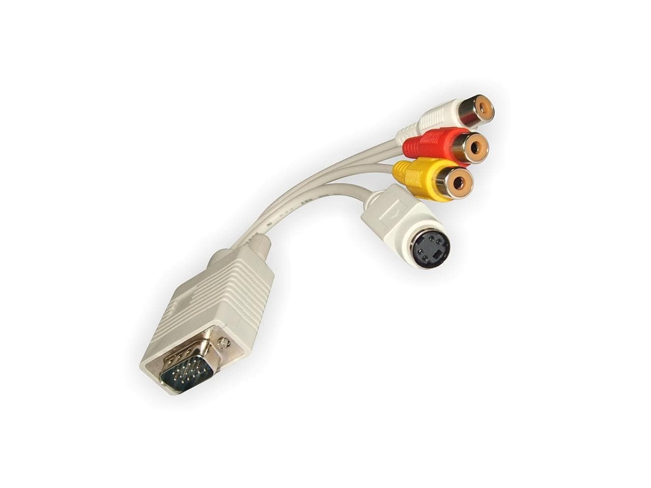 Cable Vga M a RCA o S-Video con audio