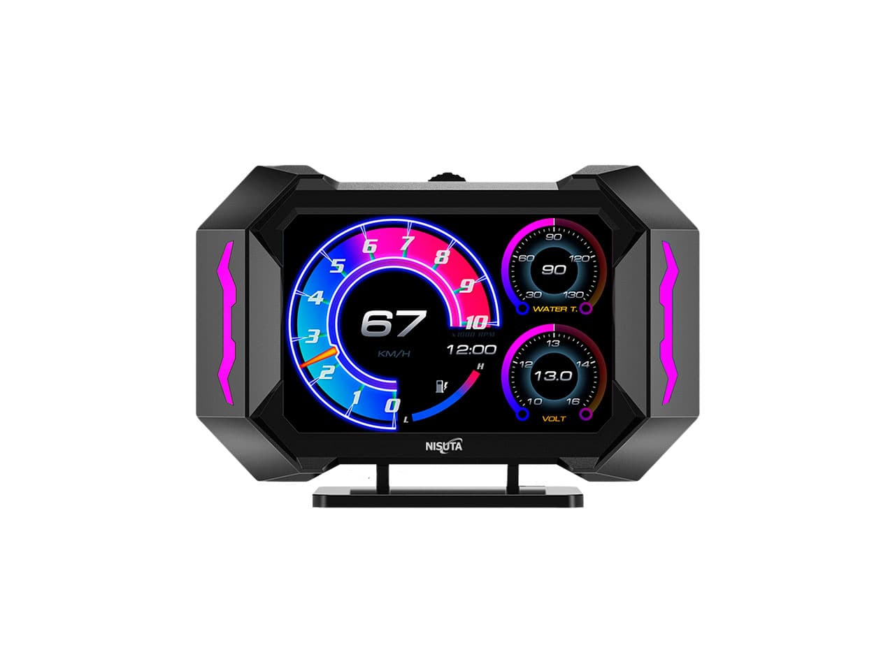 Display multifunción para automoviles con inclinómetro