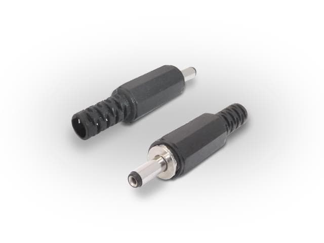 Conector DC 1.3x3.5x10mm para soldar