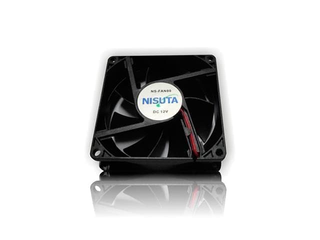 Fan 80X80X25 MM 12V, 4 pines molex, a ruleman