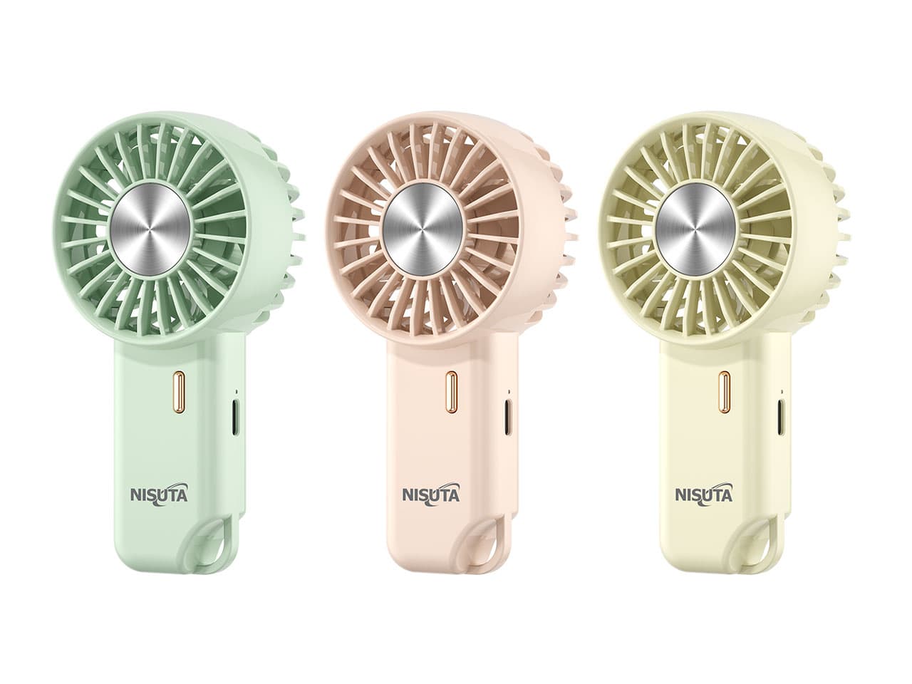 Ventilador portátil con bateria recargable · Nisuta · Ventilación