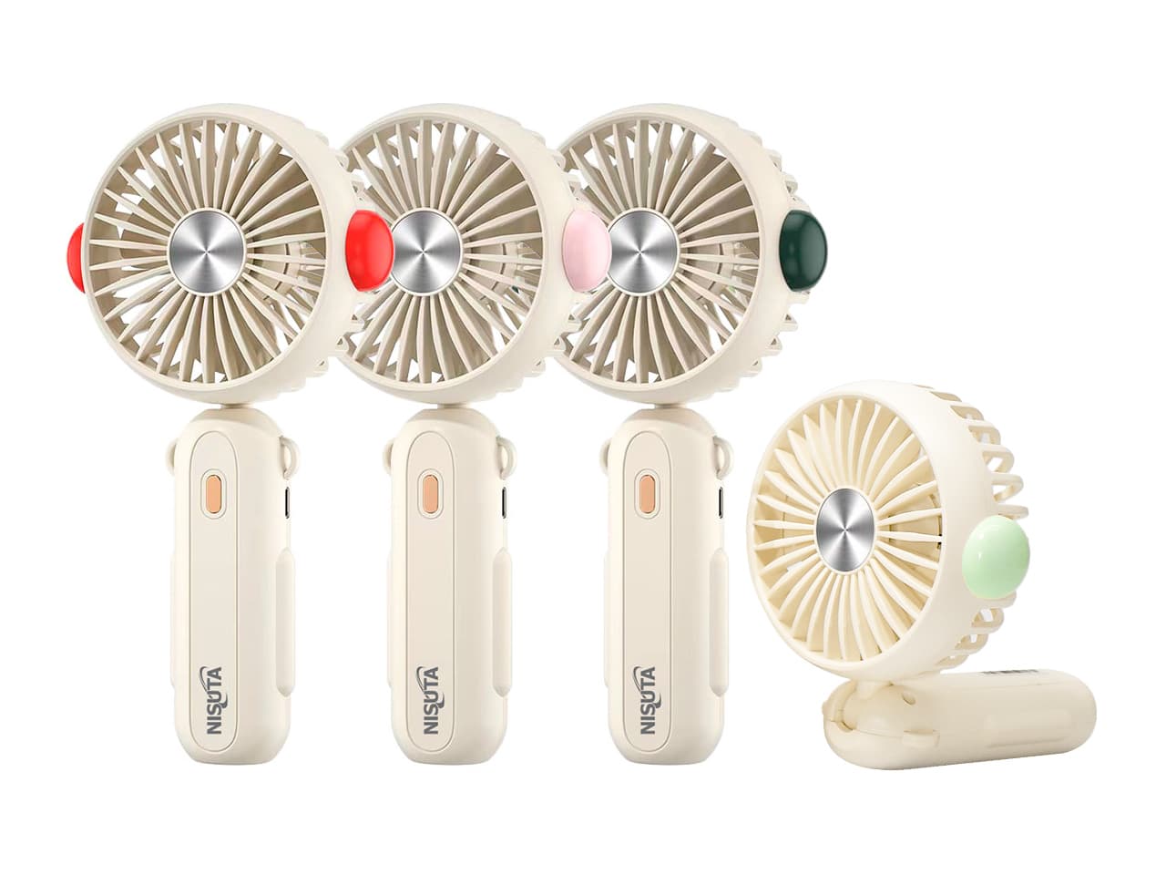 Ventilador portátil plegable con bateria recargable · Nisuta · Ventilación