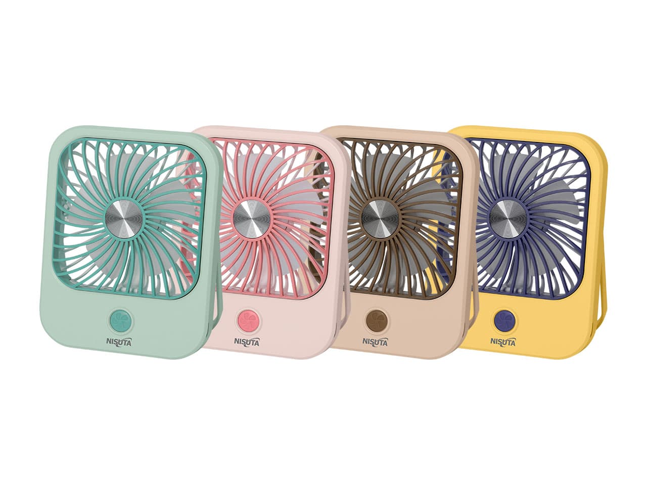 Ventilador de escritorio con batería recargable · Nisuta · Ventilación