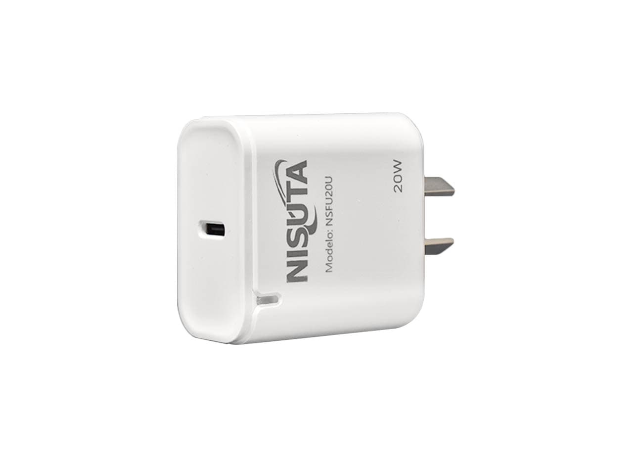 Fuente de alimentación de 1 puerto USB C PD port 20W · Nisuta · Sin certificar