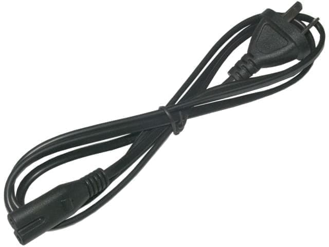 Cable de alimentacion tipo 8 2x0.5mm2 de 1.5m norma IRAM