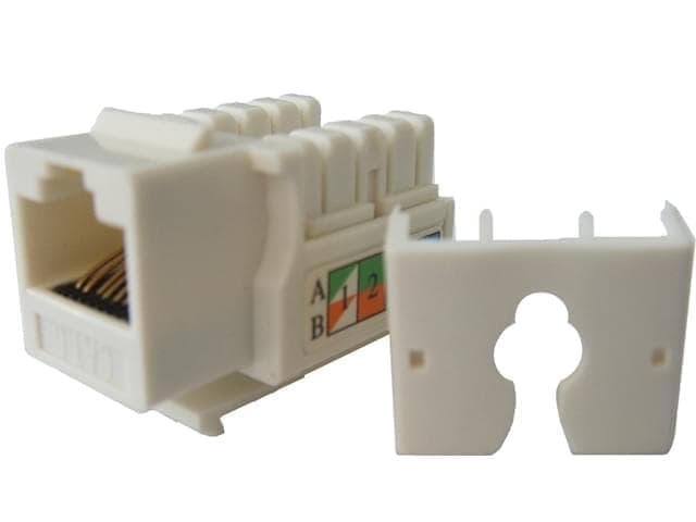 Jack para RJ45 Cat 6 · Nisuta · Cables/Conectores