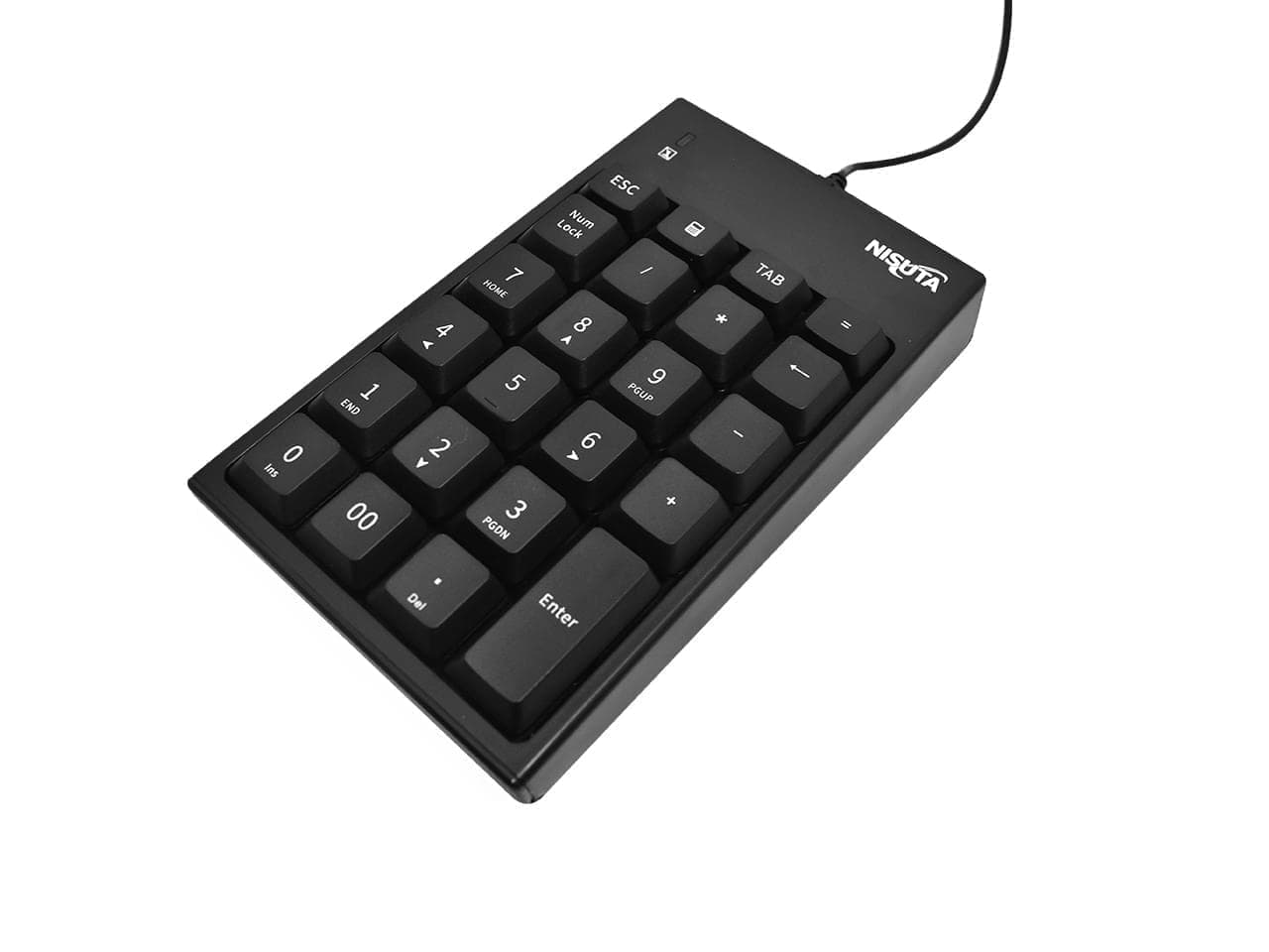 Teclado USB numerico con 3 teclas multimedia