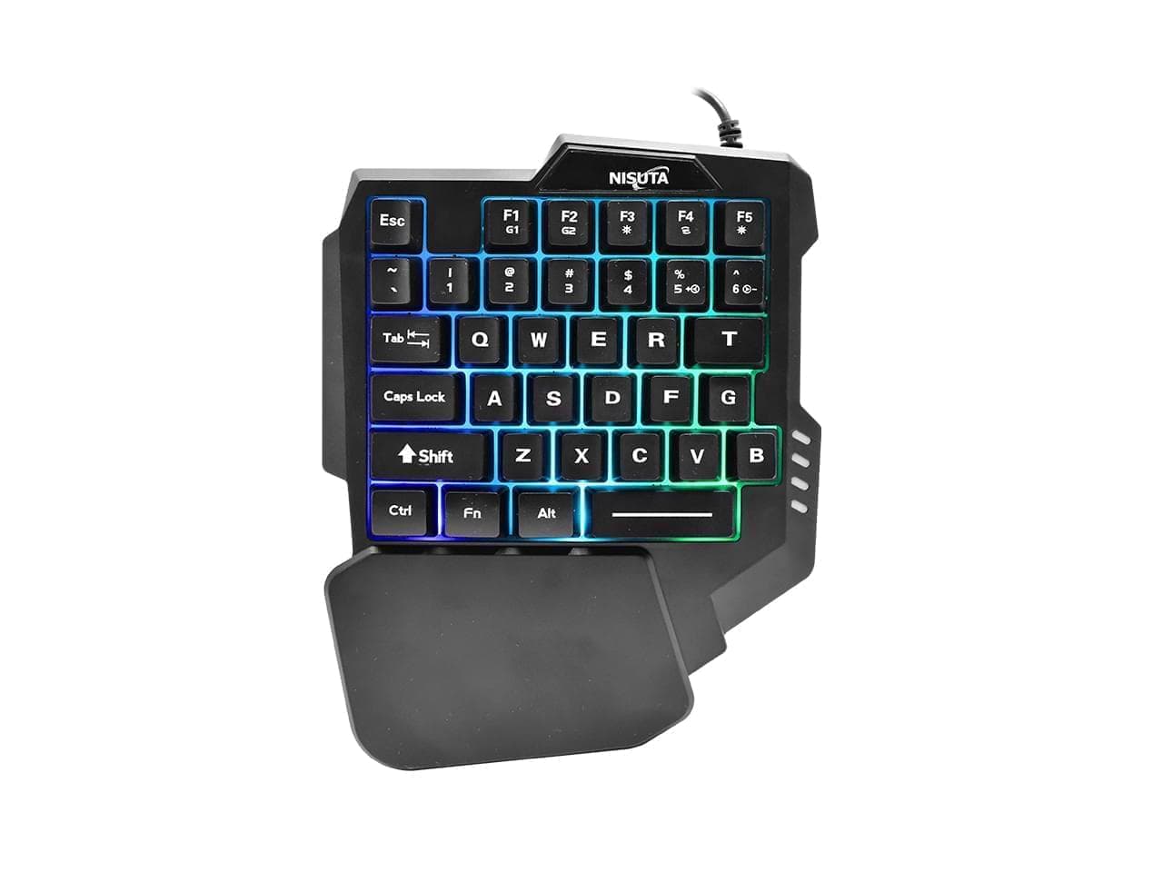 Teclado gamer RGB de 35 teclas con macros