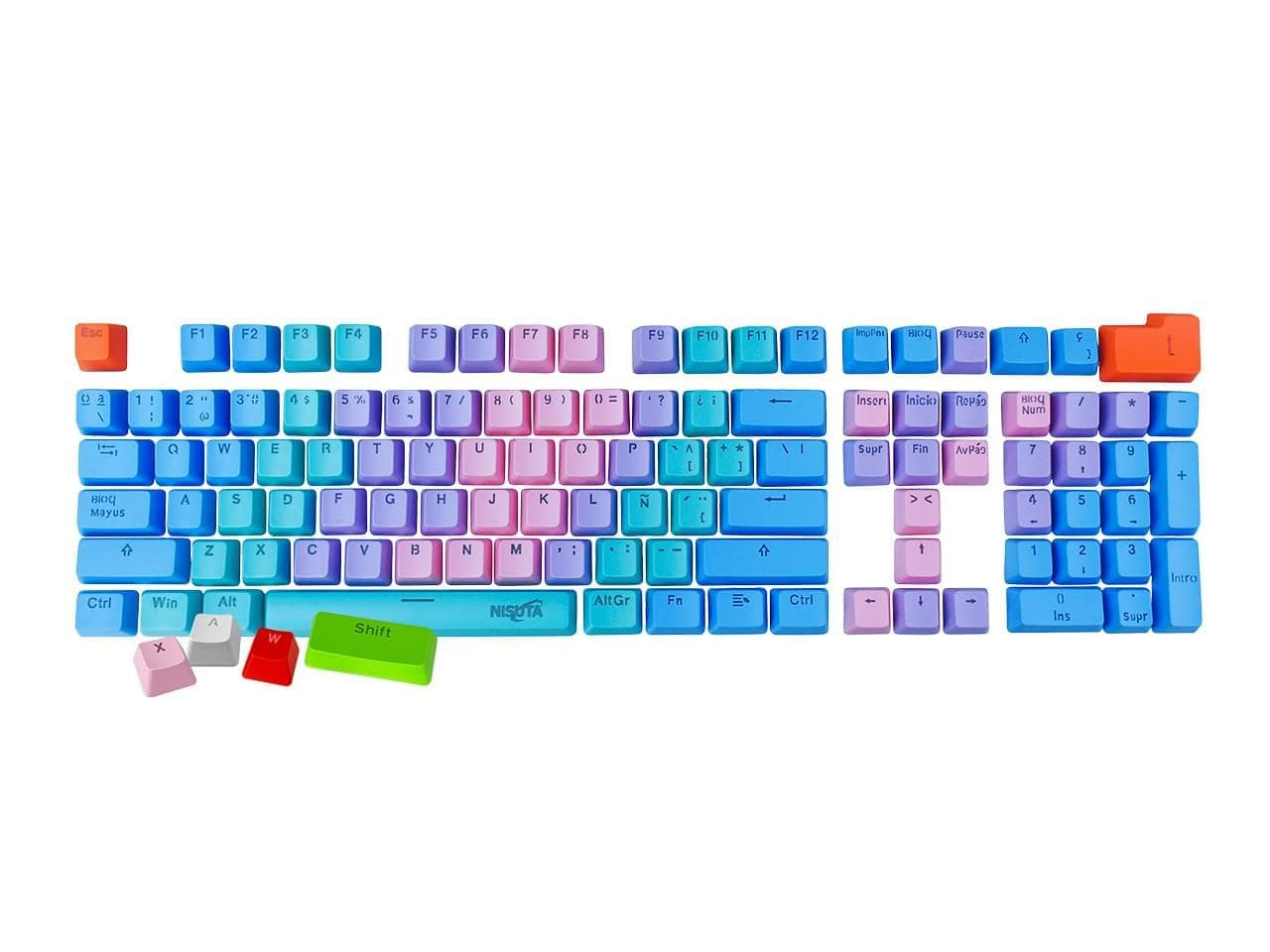 Juego de 108 teclas keycaps para teclado mecanico