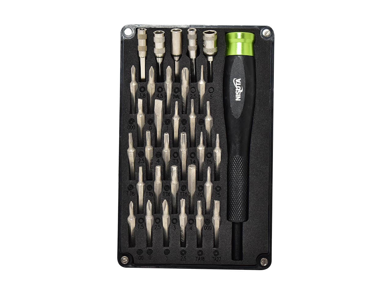 Kit de destornillador de precision de 33 piezas · Nisuta · Destornilladores