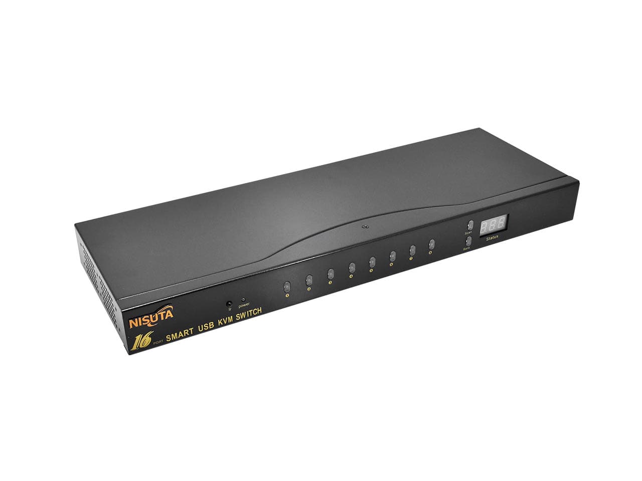 Switch KVM de 16 puertos USB y VGA · Nisuta · Switches