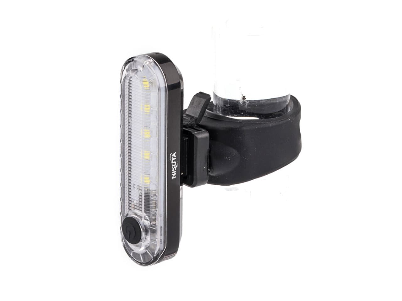 Luz blanca multifunción para bicicleta