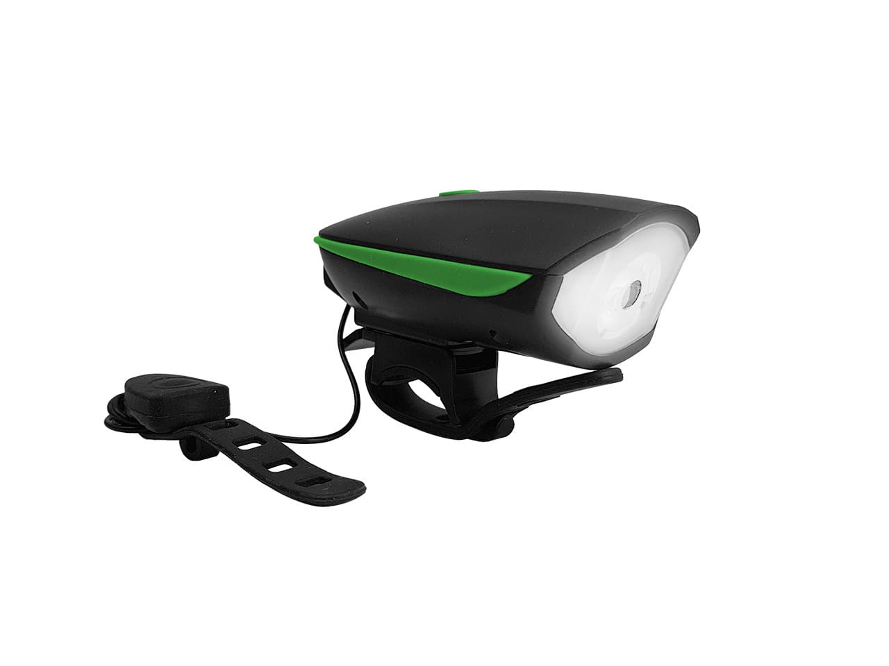 Luz multifunción con bocina para bicicleta