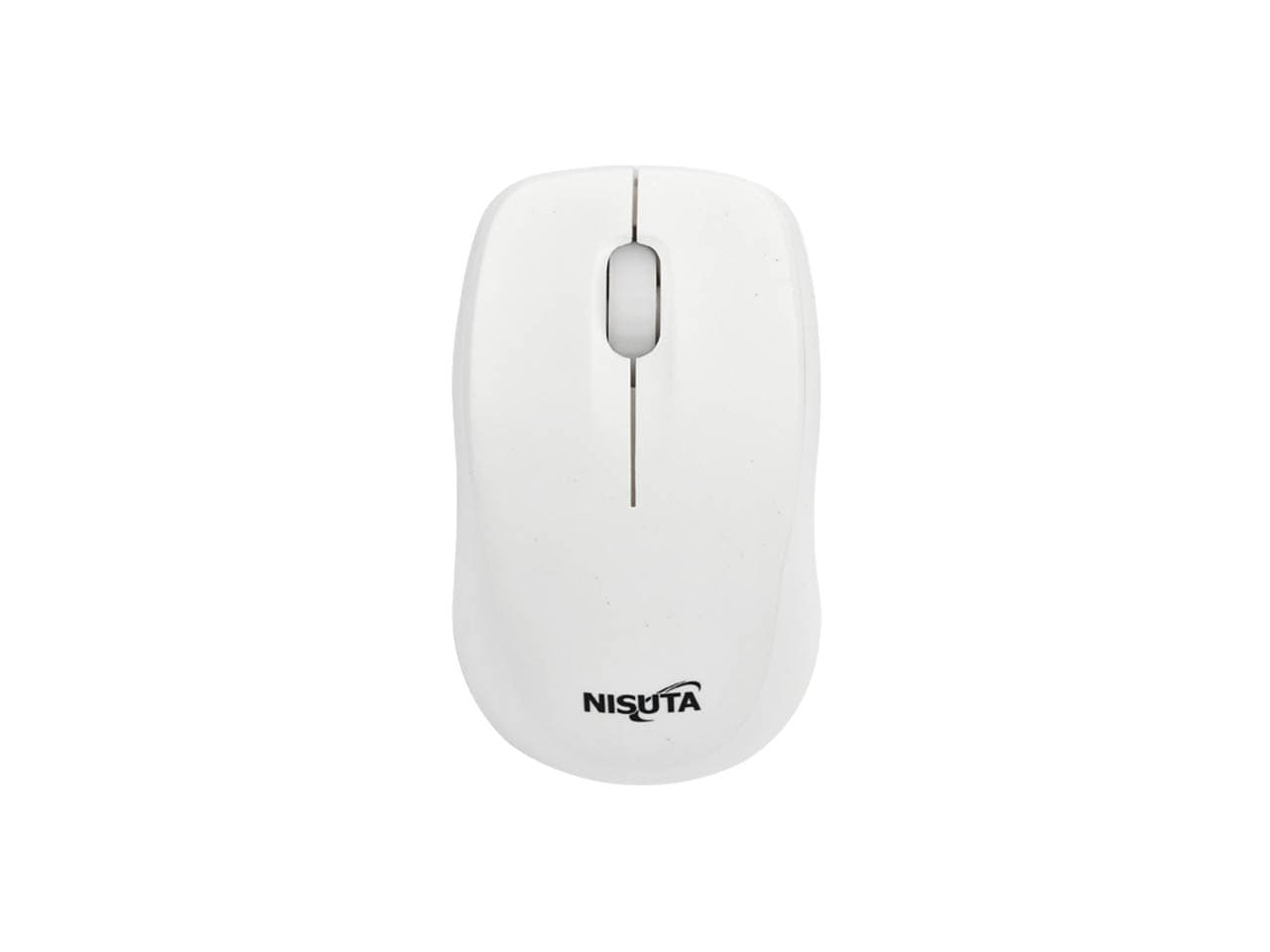 Mouse mini inalámbrico 1600 DPI blanco · Nisuta · Inalámbrico