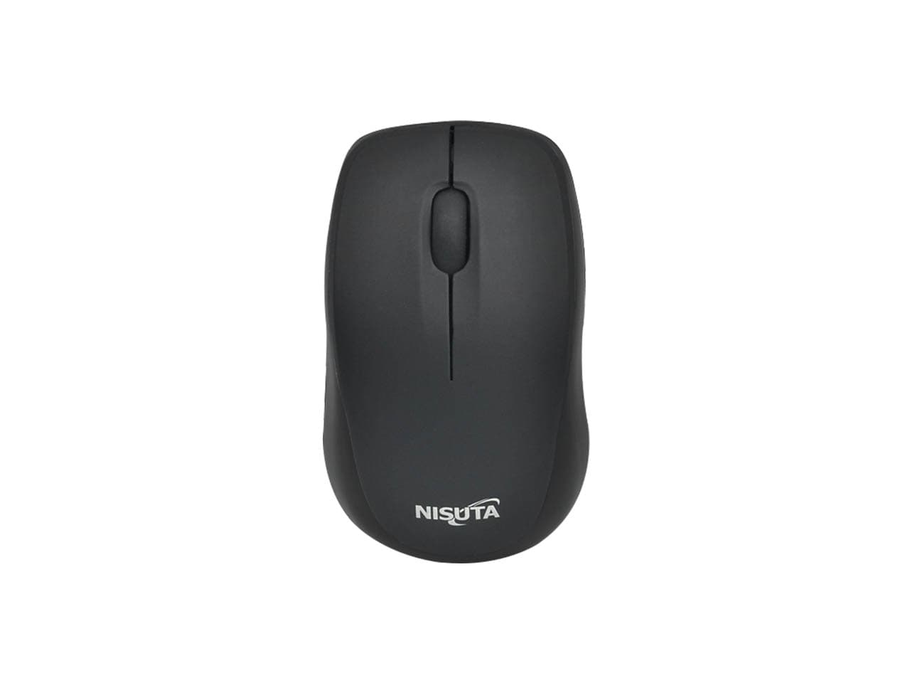 Mouse mini inalámbrico 1600 DPI negro · Nisuta · Inalámbrico