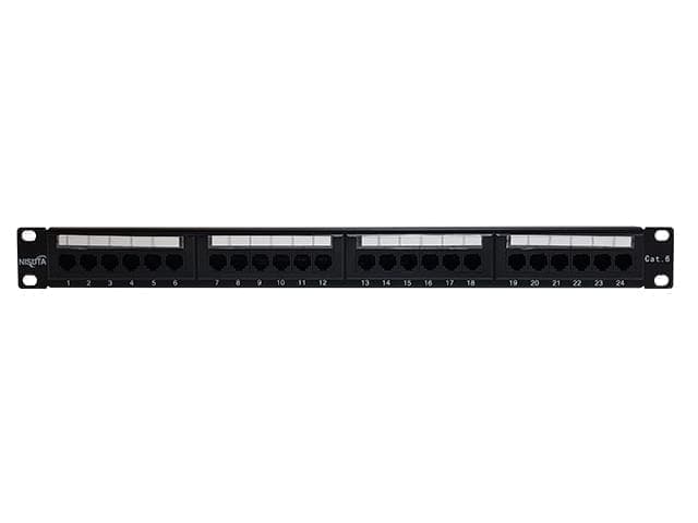 Pachera Cat6 de 24 puertos