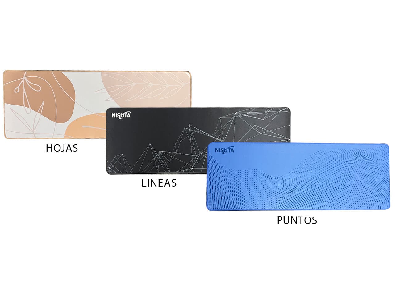 Mouse Pad grande 780x280x3mm para escritorio con diseño · Nisuta · General