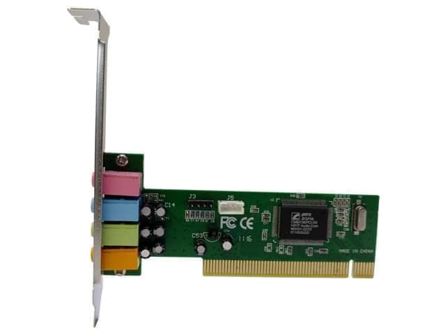 Placa PCI de audio 4.1