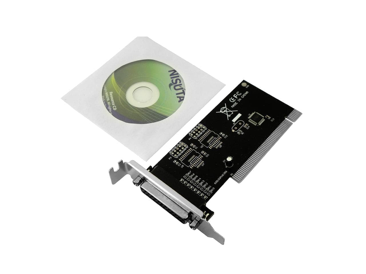 Placa PCI paralelo de 1 puerto low profile · Nisuta