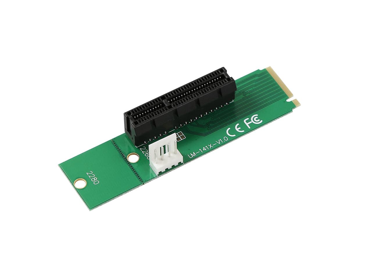 Adaptador de M.2 a PCI Express para riser, ideal mineria