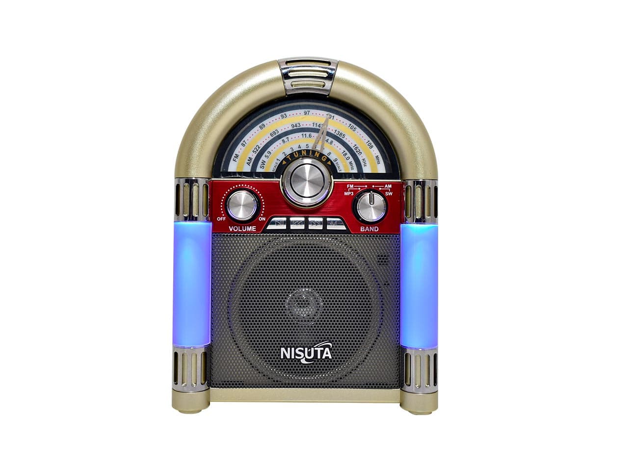 Radio AM/FM rocola vintage con MP3/BT,AUX