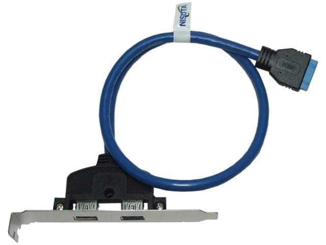 Slot USB 3.0 trasero de dos puertos