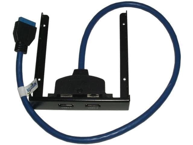 Slot USB 3.0 frontal de dos puertos