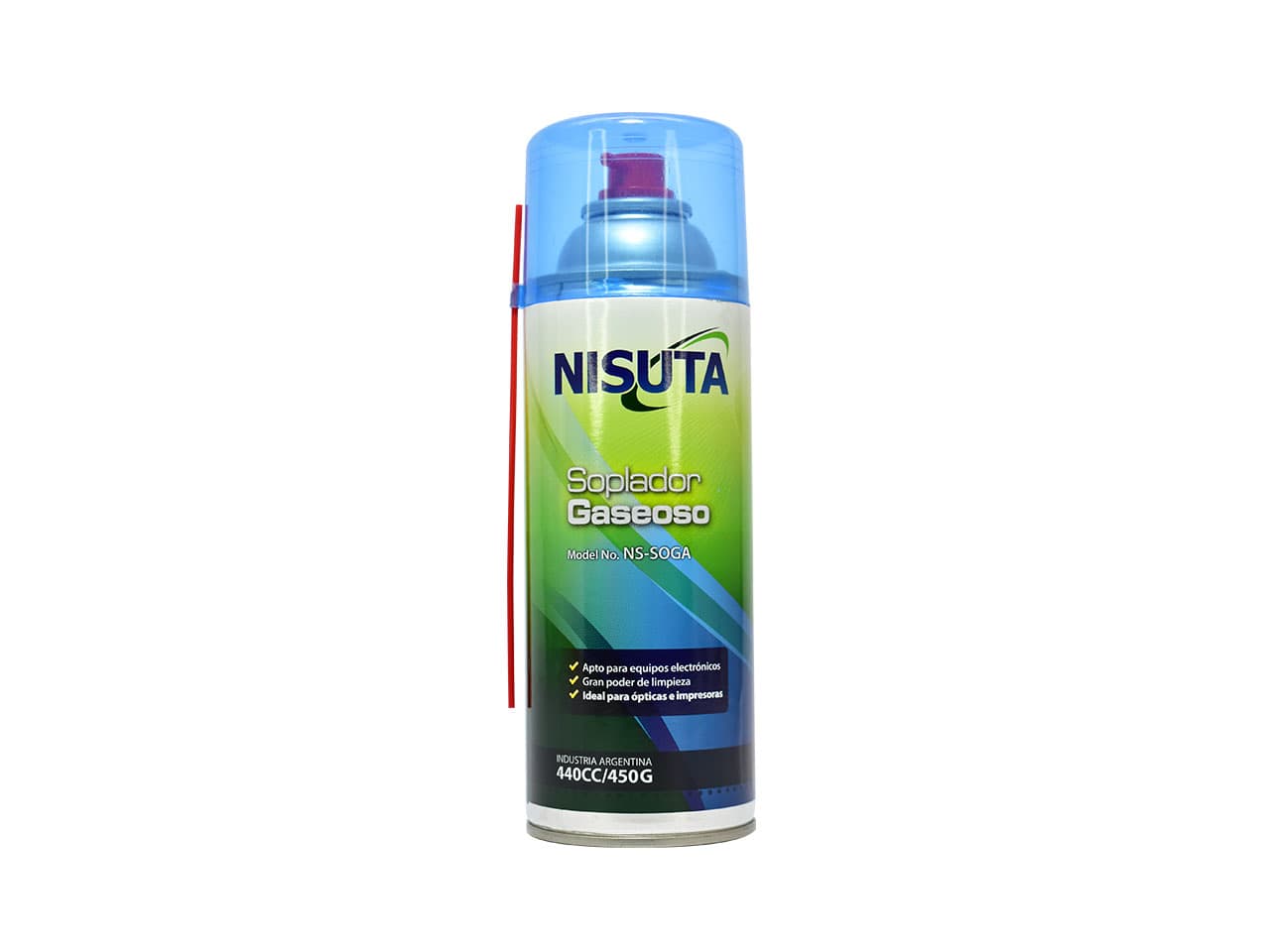 Soplador gaseoso 440CC-450G aire comprimido · Nisuta · Mantenimiento